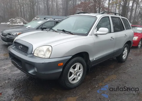 2003 Hyundai Santa Fe Gls/Lx from USA, damaged, VIN KM8SC73DX3U374776